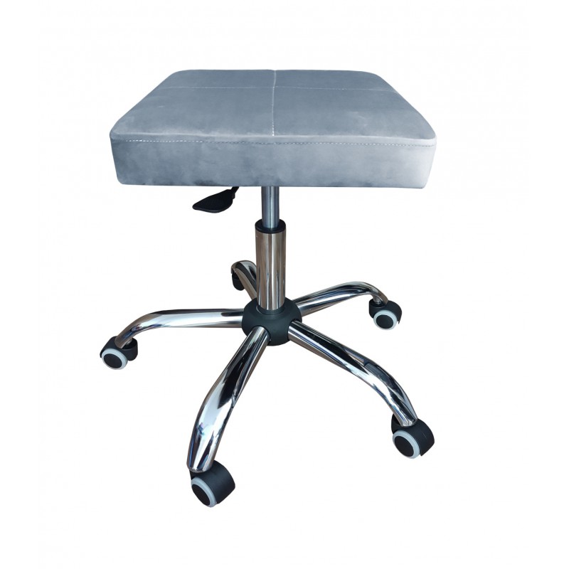 Fotel obrotowy MAX BL06 szary błękit