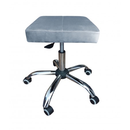 Fotel obrotowy MAX BL06 szary błękit