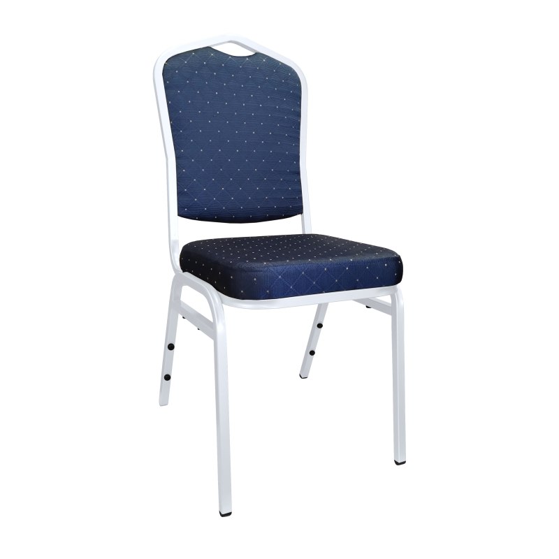 Krzesło Vega tkanina Dot, stelaż metalowy