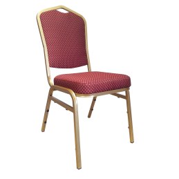 Krzesło Vega tkanina Alto bankietowe konferencyjne stelaż metalowy