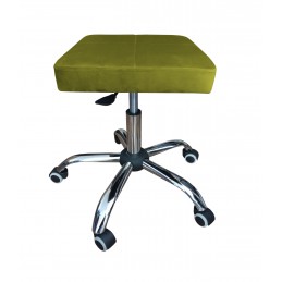 Fotel obrotowy MAX BL75 zielona oliwka, tapicerka Bluvel