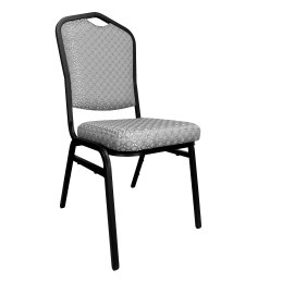 Krzesło Vega tapicerowane tkanina Berit, stelaż metalowy