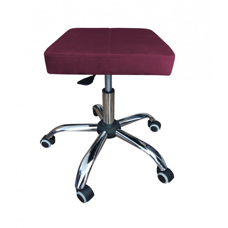 Fotel obrotowy MAX MG02 śliwka