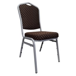 Krzesło Vega tkanina Sparta bankietowe konferencyjne stelaż metalowy