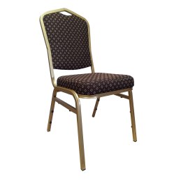 Krzesło Vega tkanina Sparta bankietowe konferencyjne stelaż metalowy