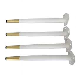 Krzesło GOYA welur z metalowymi nogami