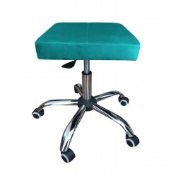 Fotel obrotowy MAX MG20 turkus, tkanina Magic Velvet