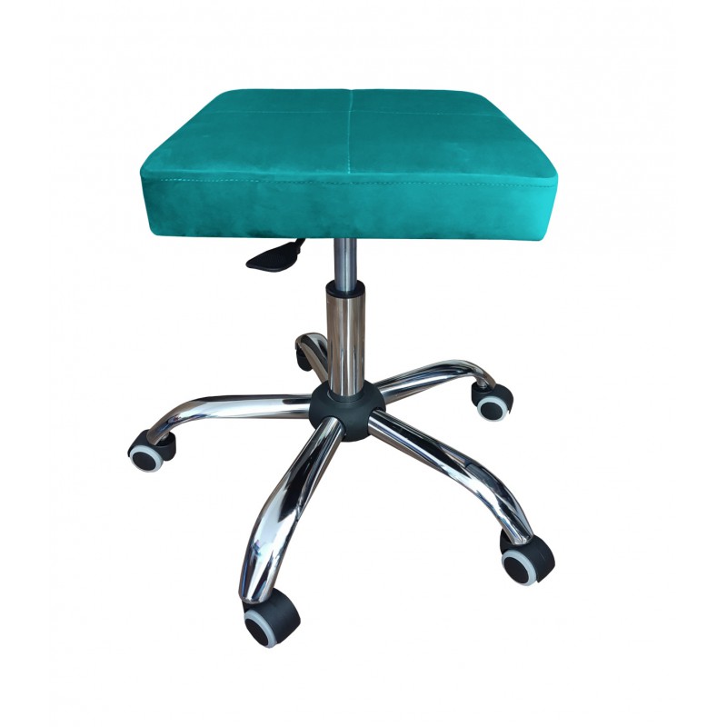 Fotel obrotowy MAX MG20 turkus, tkanina Magic Velvet