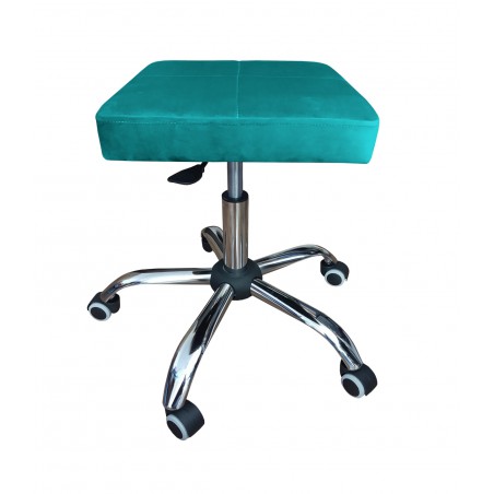 Fotel obrotowy MAX MG20 turkus, tkanina Magic Velvet