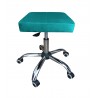 Fotel obrotowy MAX MG20 turkus, tkanina Magic Velvet