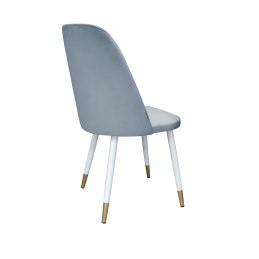 Krzesło GOYA welur z metalowymi nogami