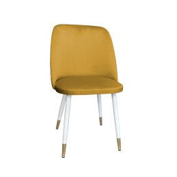 Krzesło GOYA welur z metalowymi nogami