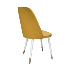 Krzesło GOYA welur z metalowymi nogami