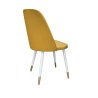Krzesło GOYA welur z metalowymi nogami