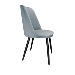 Krzesło GOYA welur z metalowymi nogami