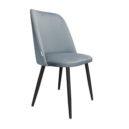 Krzesło GOYA welur z metalowymi nogami