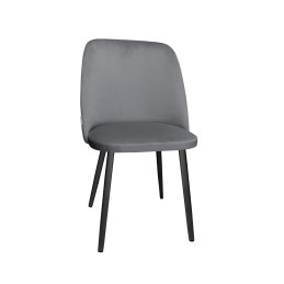 Krzesło GOYA welur z metalowymi nogami