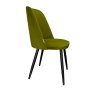 Krzesło GOYA welur z metalowymi nogami
