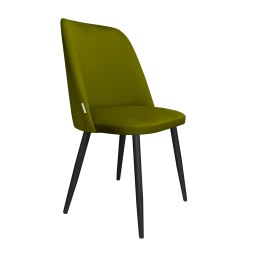 Krzesło GOYA welur z metalowymi nogami