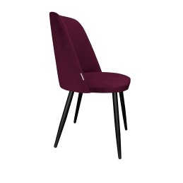 Krzesło GOYA welur z metalowymi nogami