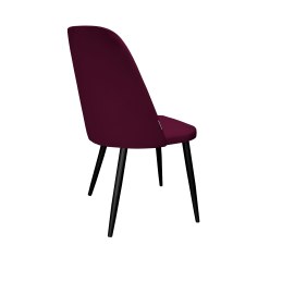 Krzesło GOYA welur z metalowymi nogami