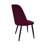 Krzesło GOYA welur z metalowymi nogami