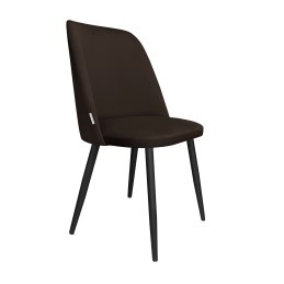 Krzesło GOYA welur z metalowymi nogami