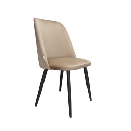 Krzesło GOYA welur z metalowymi nogami