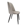 Krzesło GOYA welur z metalowymi nogami