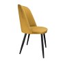 Krzesło GOYA welur z metalowymi nogami