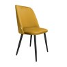 Krzesło GOYA welur z metalowymi nogami