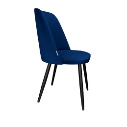 Krzesło GOYA welur z metalowymi nogami