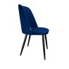Krzesło GOYA welur z metalowymi nogami