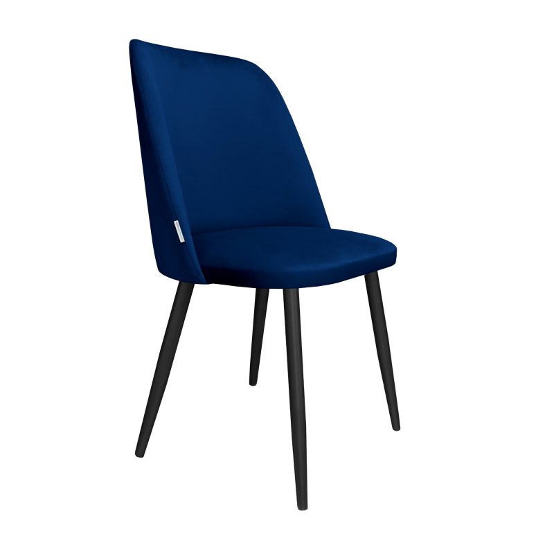 Krzesło GOYA welur z metalowymi nogami