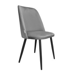 Krzesło GOYA welur z metalowymi nogami