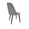Krzesło GOYA welur z metalowymi nogami