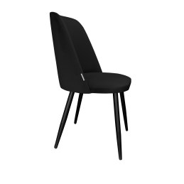 Krzesło GOYA welur z metalowymi nogami