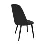 Krzesło GOYA welur z metalowymi nogami