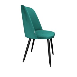 Krzesło GOYA welur z metalowymi nogami