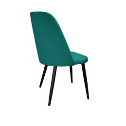 Krzesło GOYA welur z metalowymi nogami