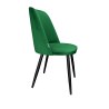 Krzesło GOYA welur z metalowymi nogami
