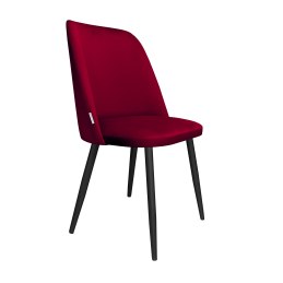 Krzesło GOYA welur z metalowymi nogami