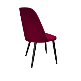 Krzesło GOYA welur z metalowymi nogami
