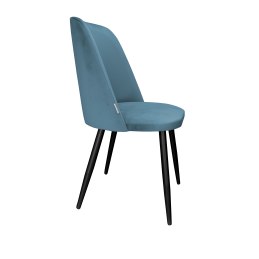 Krzesło GOYA welur z metalowymi nogami