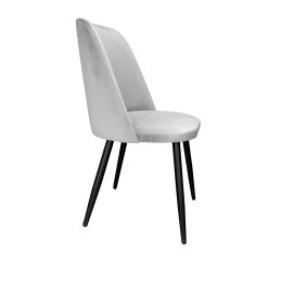 Krzesło GOYA welur z metalowymi nogami