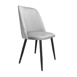 Krzesło GOYA welur z metalowymi nogami