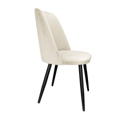 Krzesło GOYA welur z metalowymi nogami