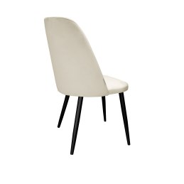 Krzesło GOYA welur z metalowymi nogami