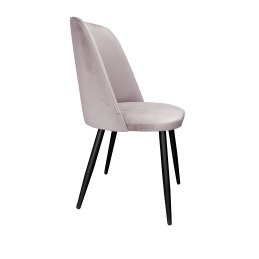 Krzesło GOYA welur z metalowymi nogami