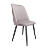 Krzesło GOYA welur z metalowymi nogami
